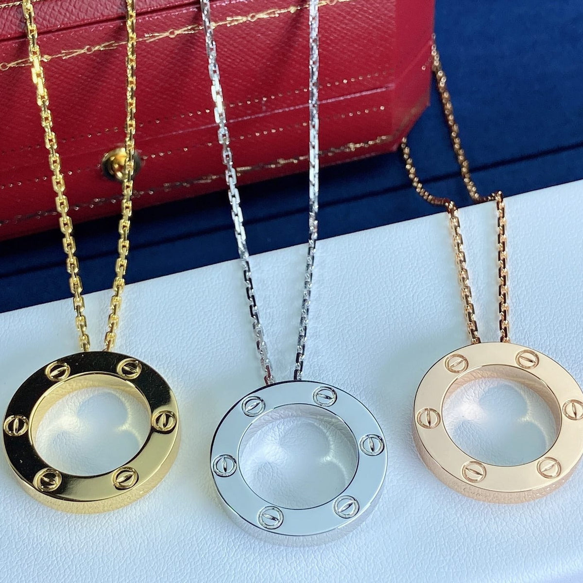 [Solara Jewelry ]LOVE NECKLACE 16MM