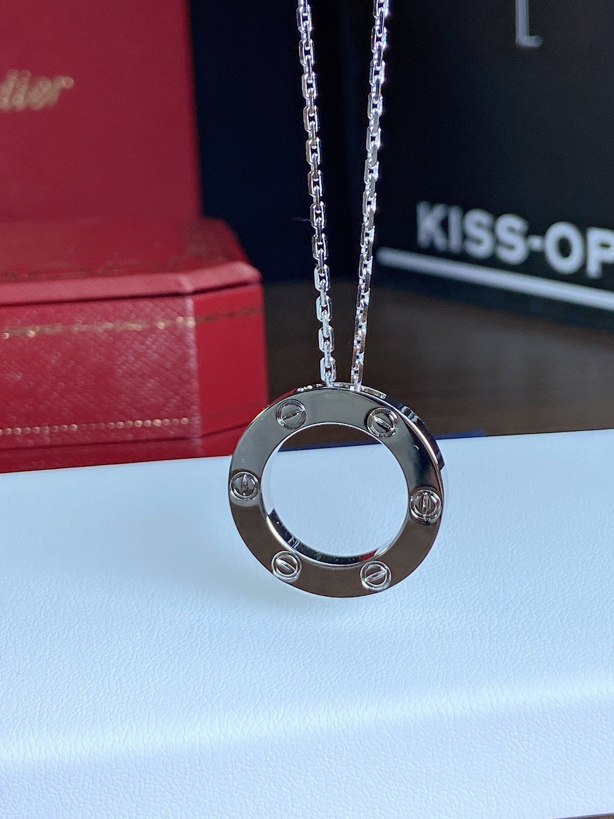 [Solara Jewelry ]LOVE NECKLACE 16MM