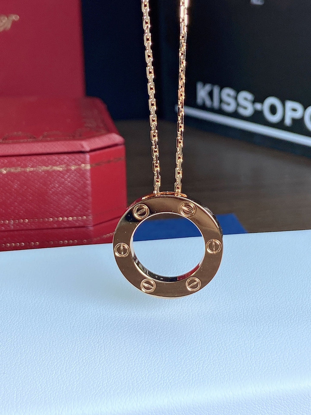 [Solara Jewelry ]LOVE NECKLACE 16MM