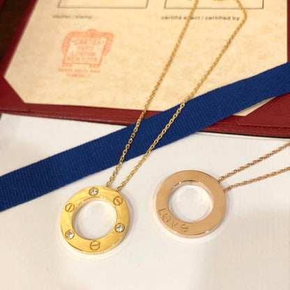 [Solara Jewelry] LIEBESKETTE 16MM 3 DIAMANTEN