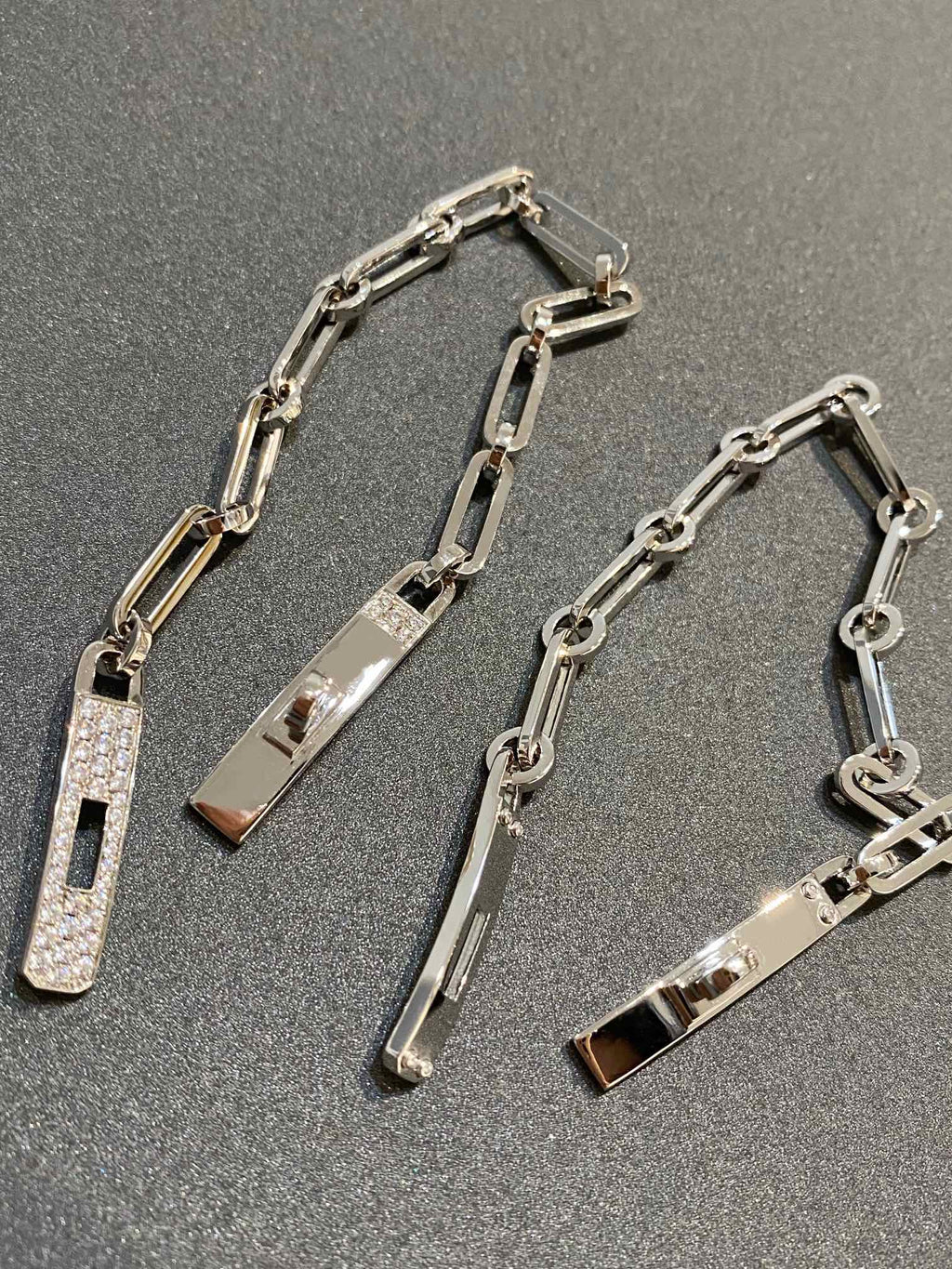 [Solara Jewelry ]CHAINE BRACELET SMALL MODEL DIAMOND