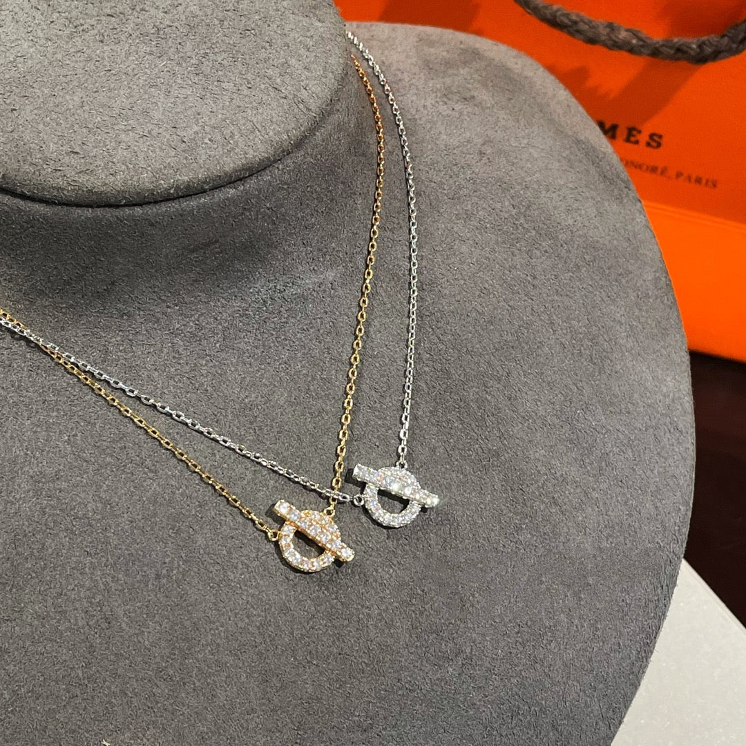 [Solara Jewelry ]ECHAPEE NECKLACE DIAMOND