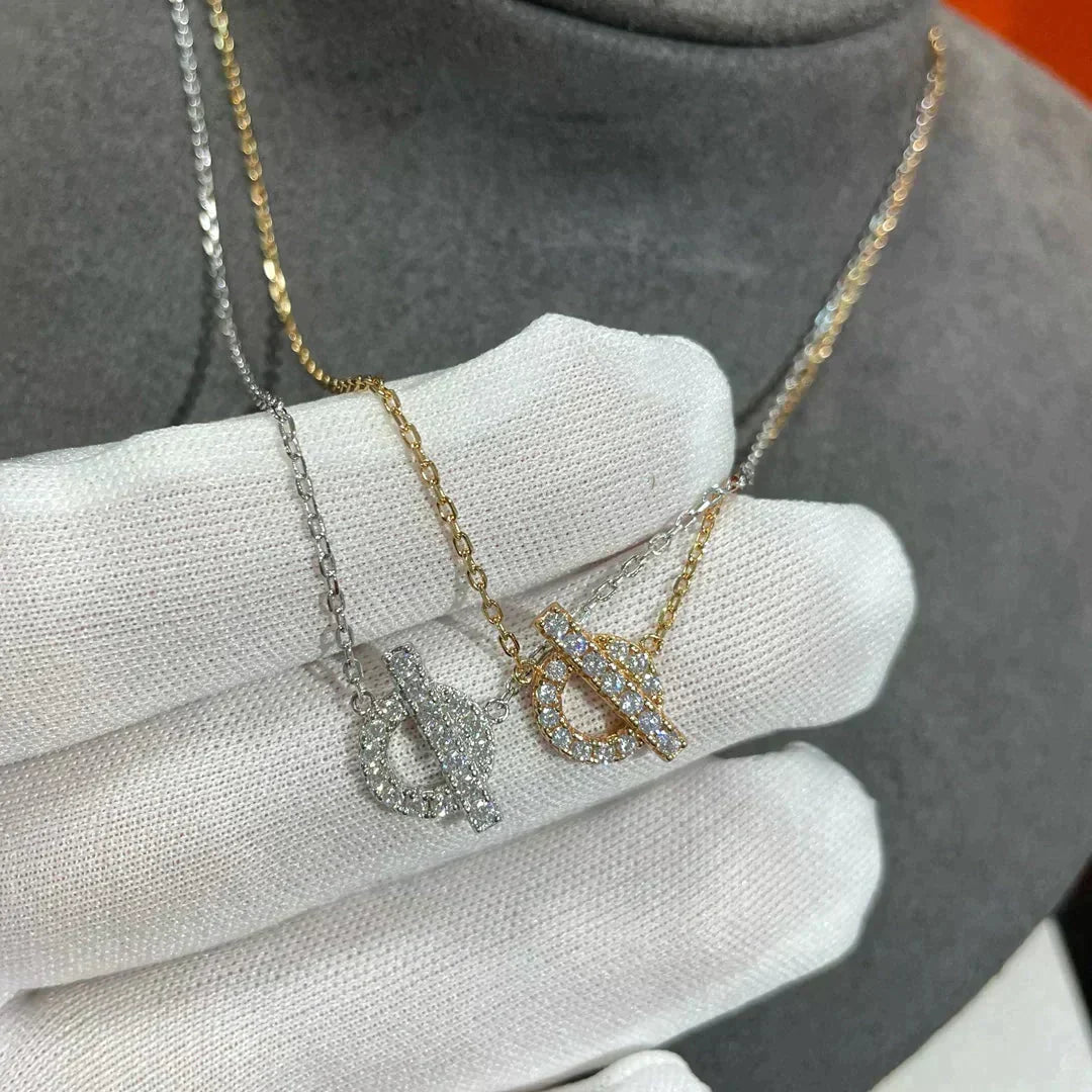 [Solara Jewelry ]ECHAPEE NECKLACE DIAMOND