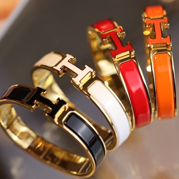 [Solara Jewelry ]H BRACELET 12MM GOLD