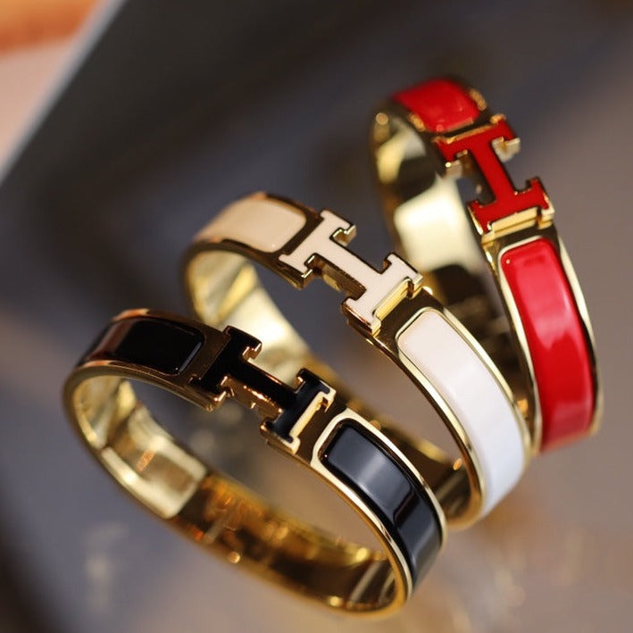 [Solara Jewelry ]H ARMBAND 12MM GOLD