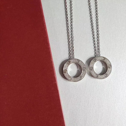 [Solara Schmuck ]LIEBESKETTE VERSTELLBAR SILBER