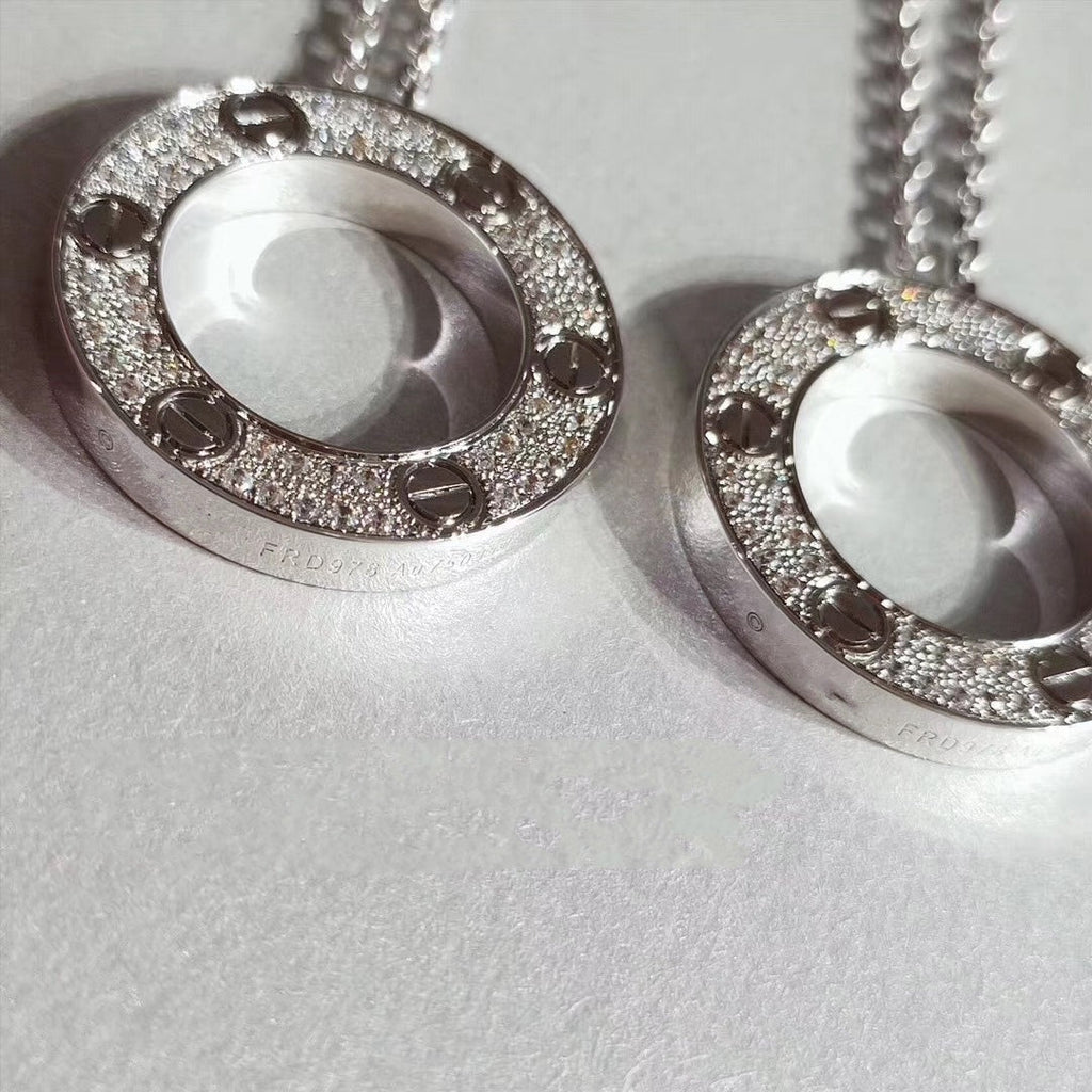[Solara Schmuck ]LIEBESKETTE VERSTELLBAR SILBER
