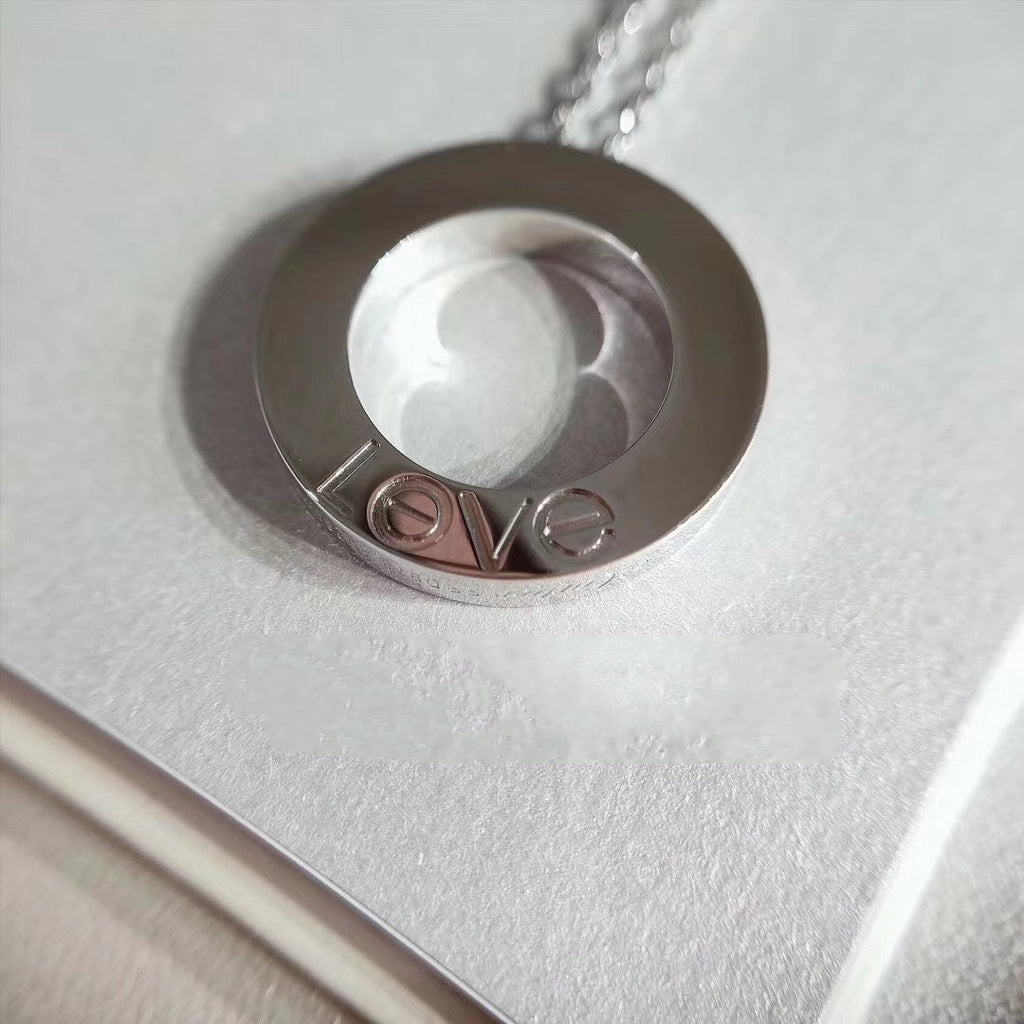 [Solara Schmuck ]LIEBESKETTE VERSTELLBAR SILBER