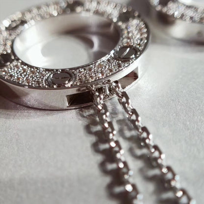 [Solara Schmuck ]LIEBESKETTE VERSTELLBAR SILBER