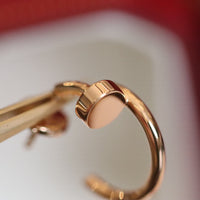 [Solara Jewelry ]JUSTE EARRINGS PINK GOLD