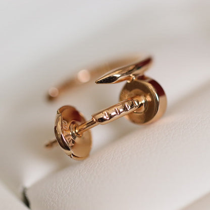 [Solara Jewelry ]ジュスト イヤリング ピンクゴールド