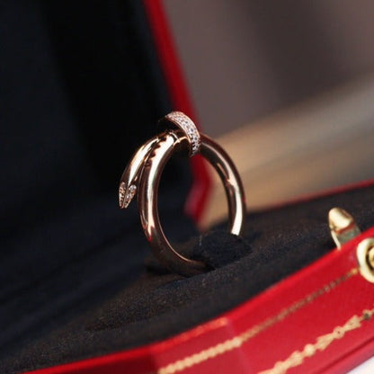 [Solara Jewelry ]ジュスト リング 2.65mm ピンクゴールド ダイヤモンド