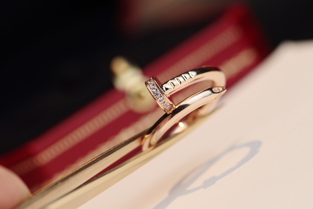 [Solara Jewelry ]ジュスト リング 2.65mm ピンクゴールド ダイヤモンド