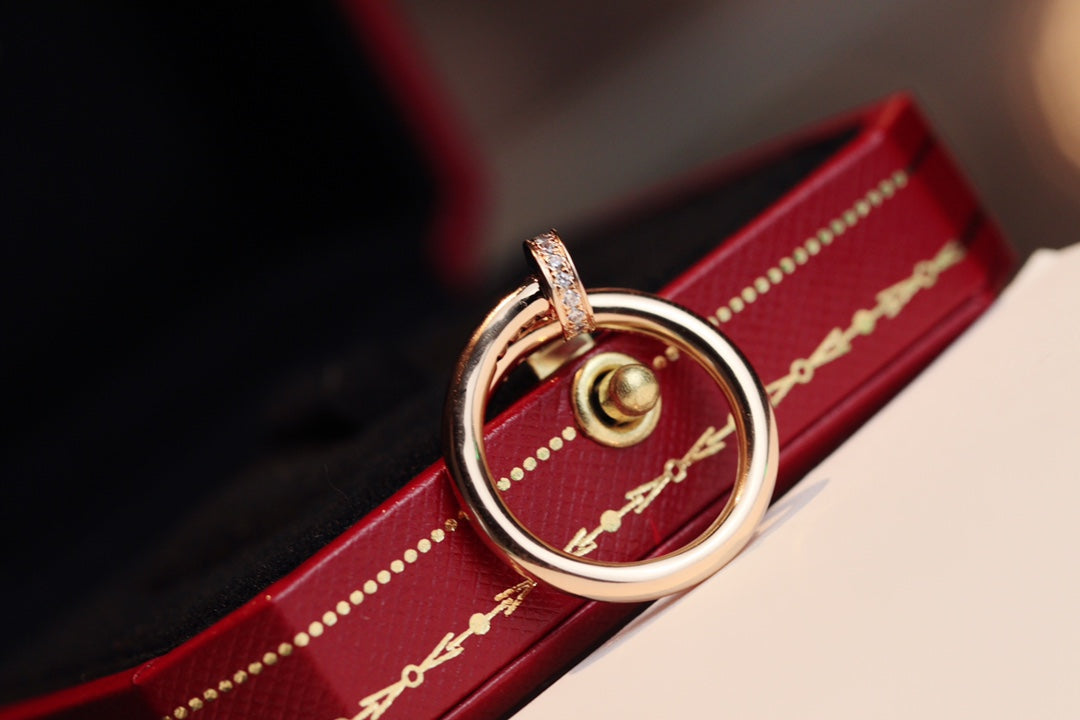 [Solara Jewelry ]ジュスト リング 2.65mm ピンクゴールド ダイヤモンド