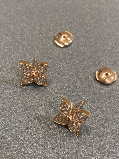 [ソララジュエリー ]スターダイヤモンドピアス