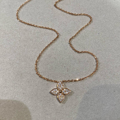 [Solara Jewelry ]STAR DIAMOND NECKALCE
