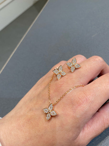 [Solara Jewelry ]STAR DIAMOND NECKALCE