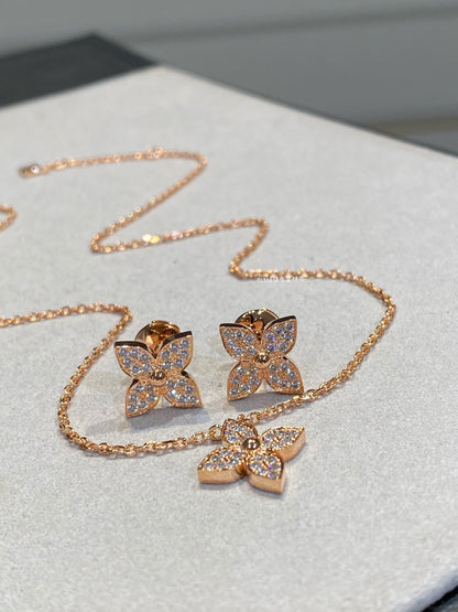 [Solara Jewelry ]STAR DIAMOND NECKALCE
