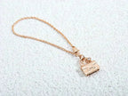 [Solara Jewelry ]アミュレット ペンダント ローズゴールドネックレス