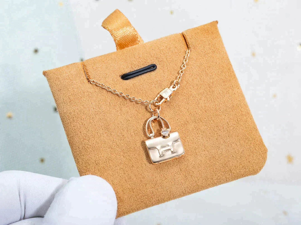 [Solara Jewelry ]アミュレット ペンダント ローズゴールドネックレス