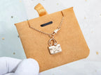 [Solara Jewelry ]アミュレット ペンダント ローズゴールドネックレス