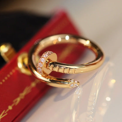 [Solara Jewelry ]JUSTE RING 2.65MM GOLD DIAMANT