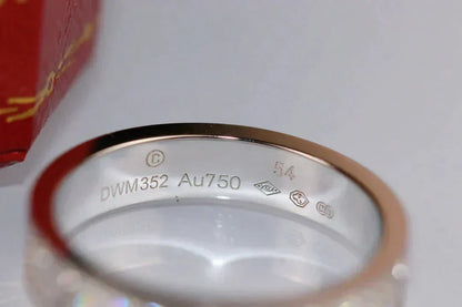 [Solara Jewelry ]LOVE RING 3.6MM DIAMOND PAVED