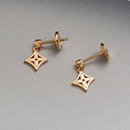 [Solara Jewelry ]スターピアス ゴールド