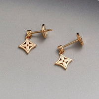[Solara Jewelry ]STAR EARRINGS GOLD