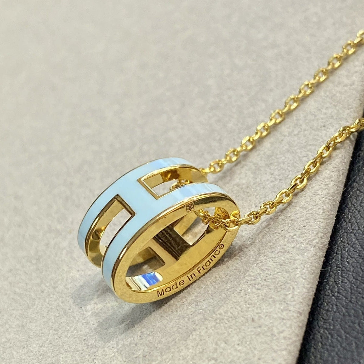 [Solara Schmuck ]POP H HELLBLAUE HALSKETTE
