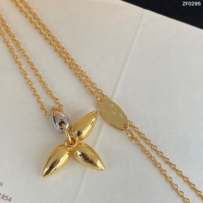 [Solara Jewelry ]LOUISETTE PEDANT GOLD NECKLACE
