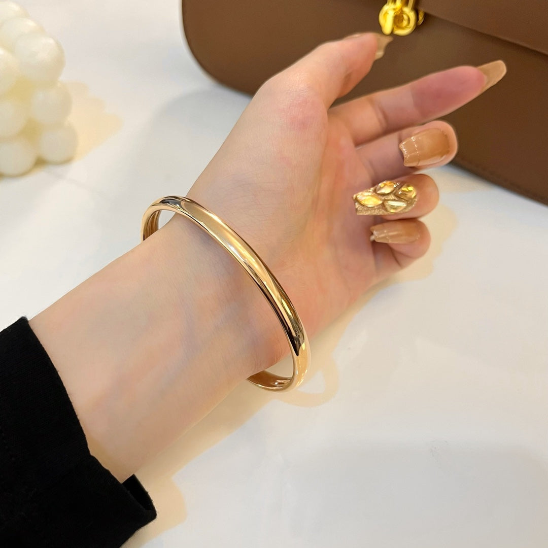 [ソララジュエリー]パンテール ゴールド ダイヤモンド オープンブレスレット