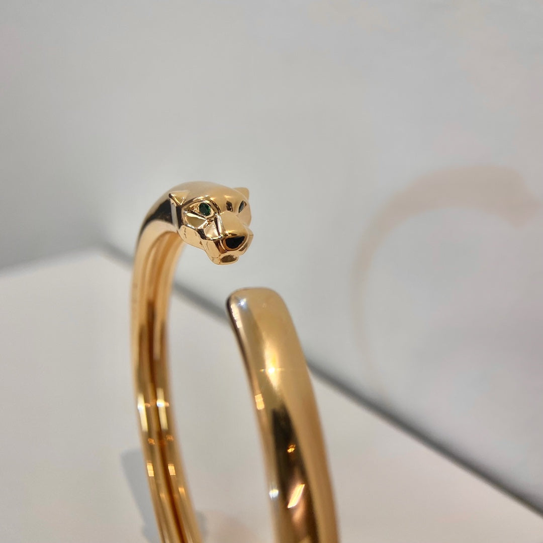 [ソララジュエリー]パンテール ゴールドオープンブレスレット