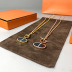[Solara Jewelry] チェーン・ヴェルソ ブラックセラミック ネックレス