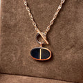 [Solara Jewelry] チェーン・ヴェルソ ブラックセラミック ネックレス