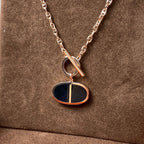 [Solara Jewelry] チェーン・ヴェルソ ブラックセラミック ネックレス