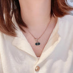 [Solara Jewelry] チェーン・ヴェルソ ブラックセラミック ネックレス