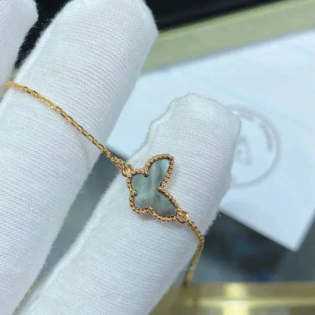 [Solara Jewelry ]SCHMETTERLING DUNKLE MOP SCHMETTERLING ARMBAND