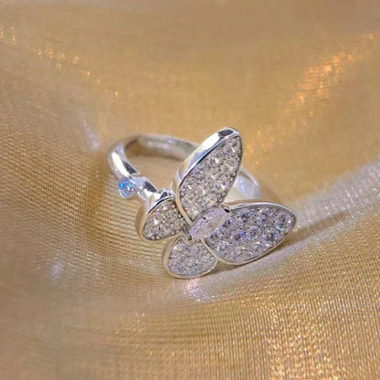 [Solara Jewelry ]バタフライダイヤモンドリング