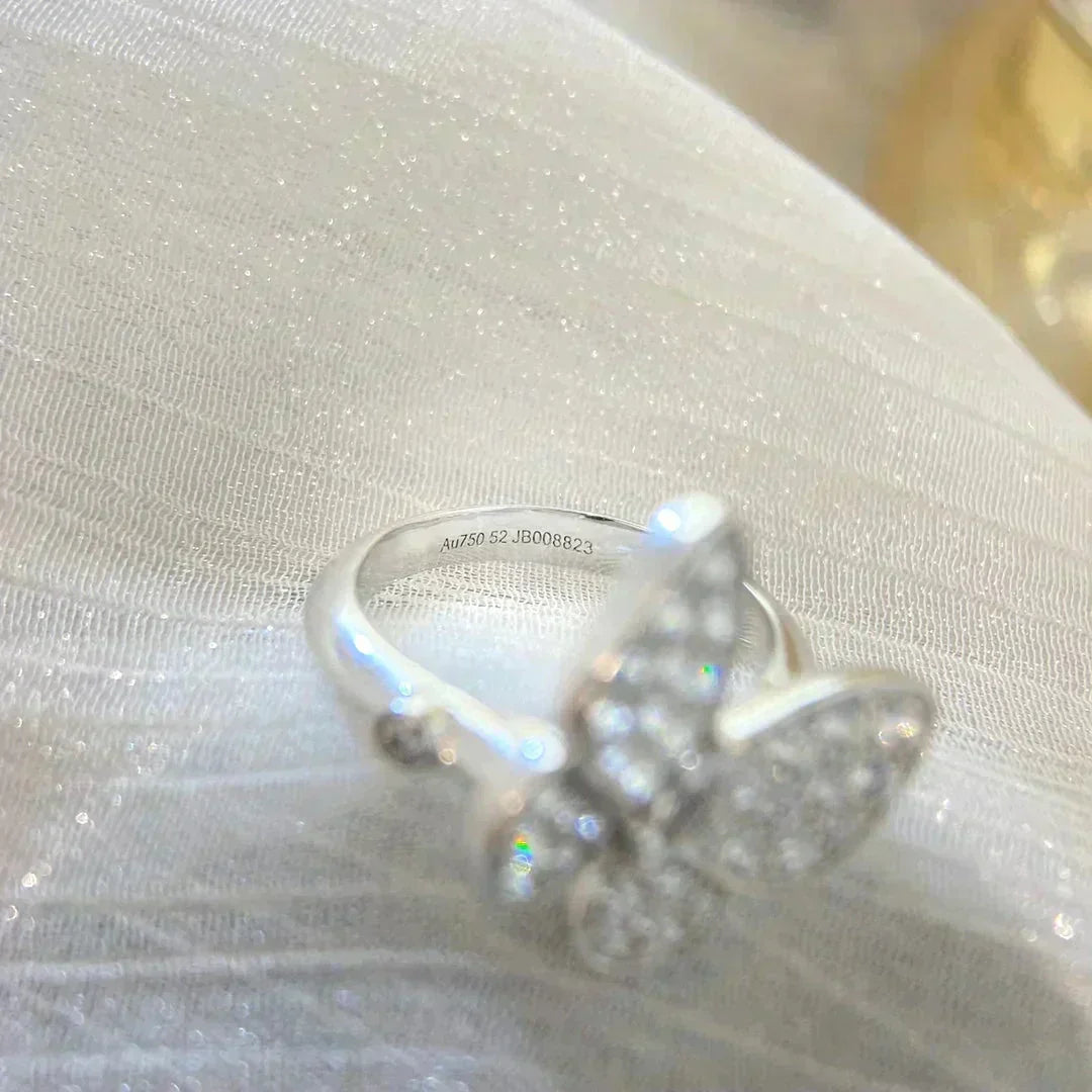 [Solara Jewelry ]バタフライダイヤモンドリング