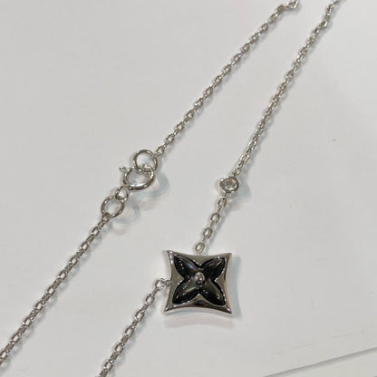 [Solara Jewelry ]STAR BLACK MOP HALSKETTE