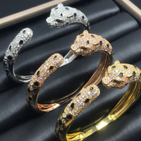 [Solara Jewelry ]PANTHERE BIG BRACELET DIAMONDS