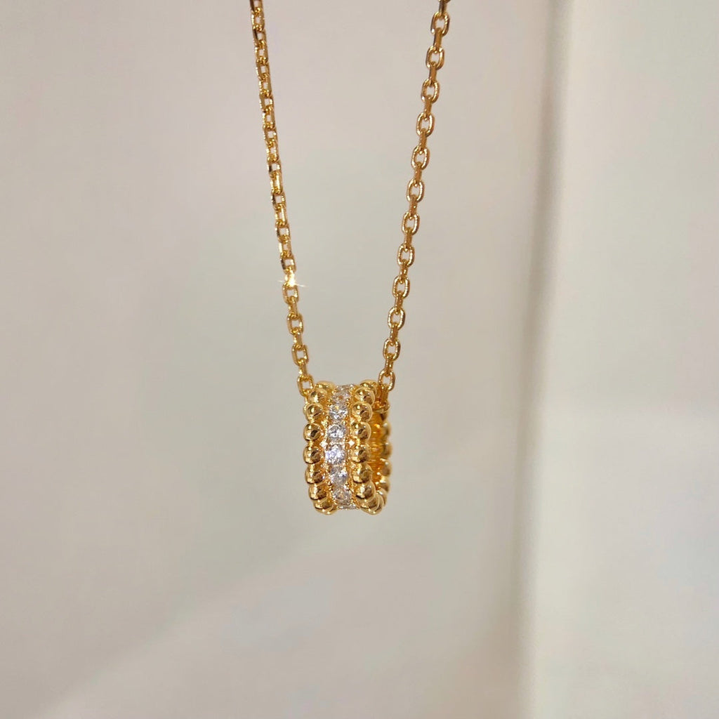 [Solara Jewelry ]PERLEE DIAMANT-HALSKETTE