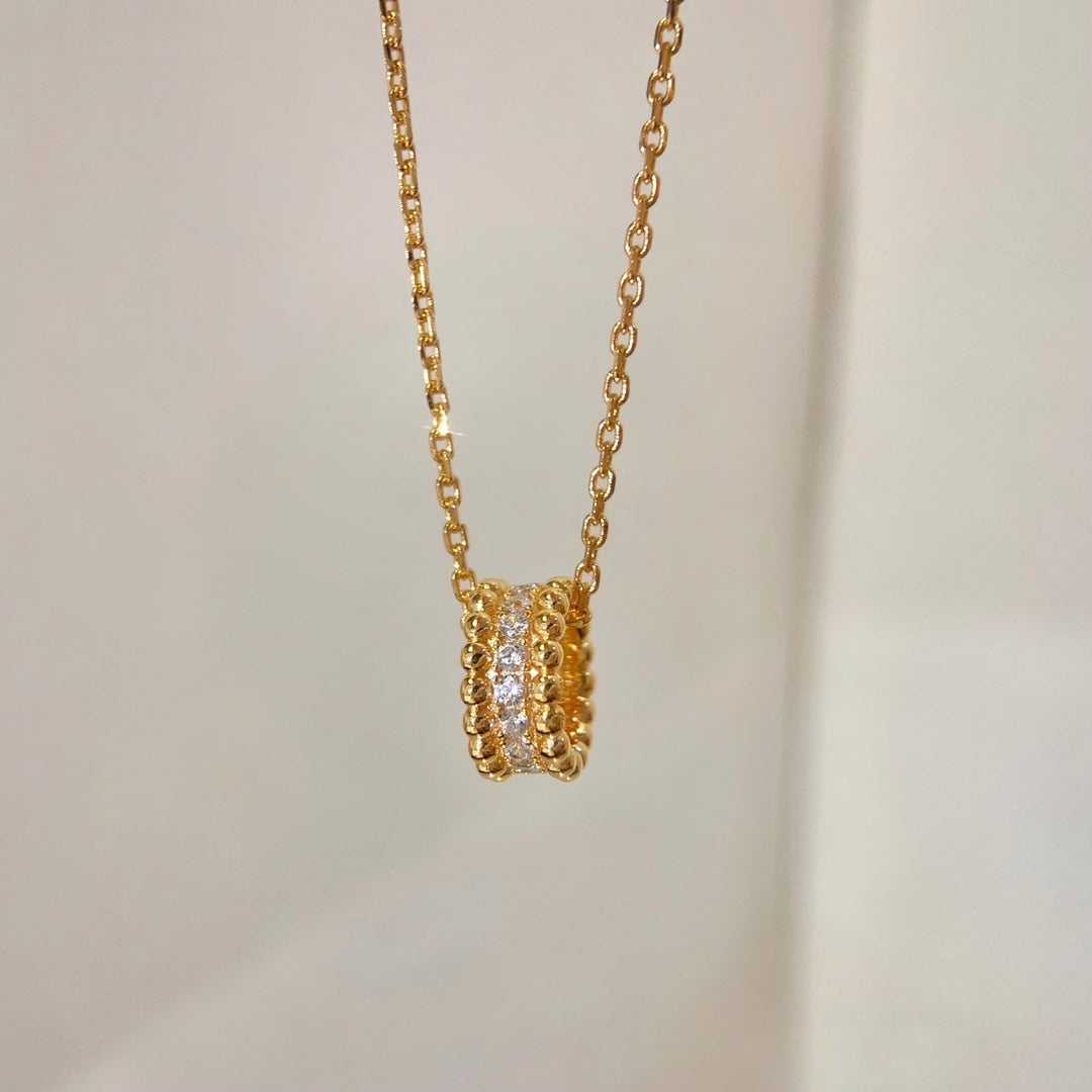 [Solara Jewelry ]PERLEE DIAMANT-HALSKETTE