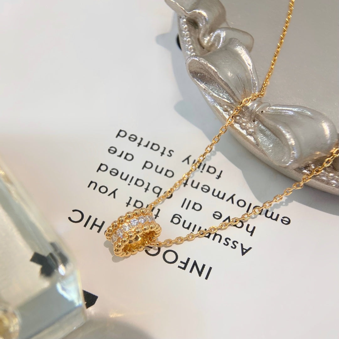 [Solara Jewelry ]PERLEE DIAMANT-HALSKETTE