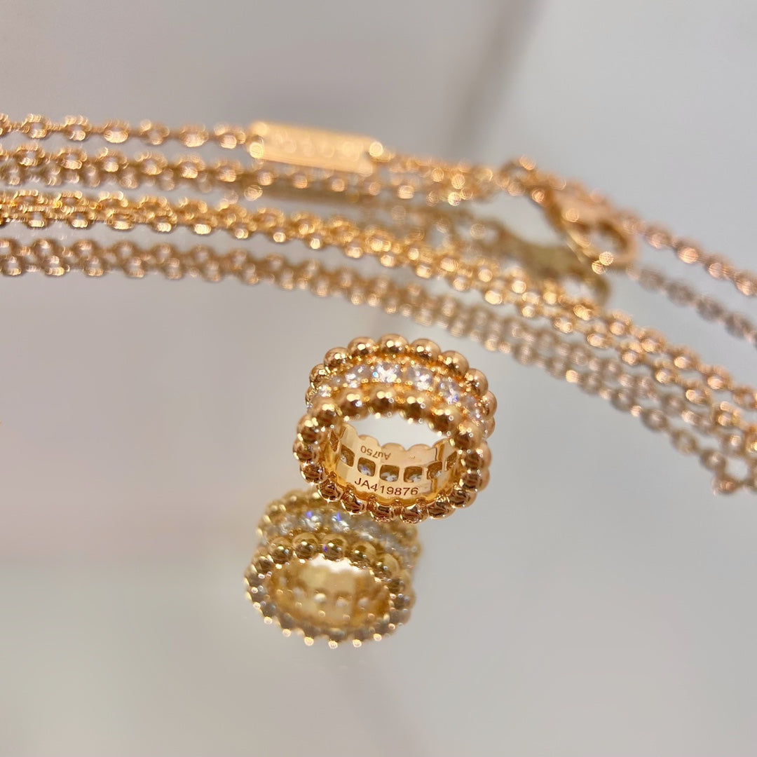 [Solara Jewelry ]PERLEE DIAMANT-HALSKETTE