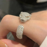 [Solara Jewelry ]PANTHERE 5.5MM ALL DIAMOND RING