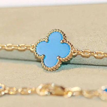 [Solara Jewelry ]クローバー 20モチーフ ターコイズゴールド