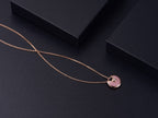 [Solara Jewelry ]アミュレット ローズゴールド ピンクMOP ネックレス