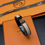 [Solara Jewelry ]H BRACELET 12MM BLACK BEIGE CERAMIC